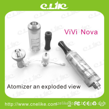 Cartridge Capacity 3.0ml E Cigarette, Vivi Nova Atomizer